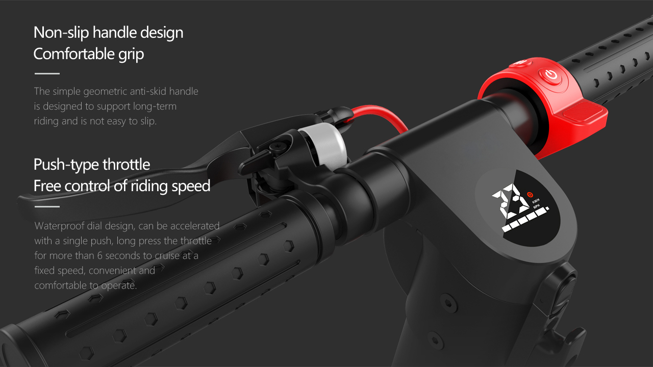 X7 E-SCOOTER Off-road air wheel folding scooter