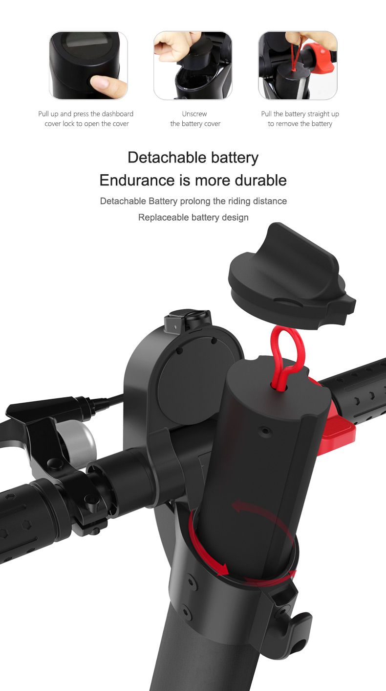 X7 E-SCOOTER Off-road air wheel folding scooter