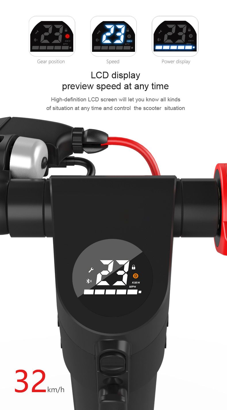 X7 E-SCOOTER Off-road air wheel folding scooter