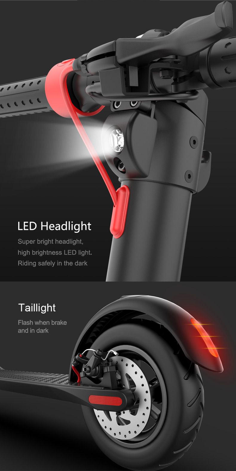 X7 E-SCOOTER Off-road air wheel folding scooter