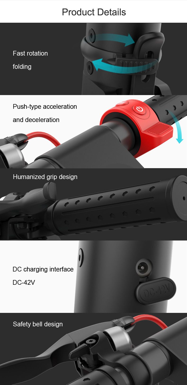 X7 E-SCOOTER Off-road air wheel folding scooter